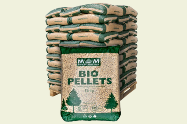 Palette pellet Bio Pellets 100% résineux certifié En Plus A1 (AT350) - palette de 78 sacs de 15 kg